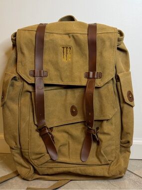 Monster Energy Java 2019 Unlock The Vault Canvas Backpack